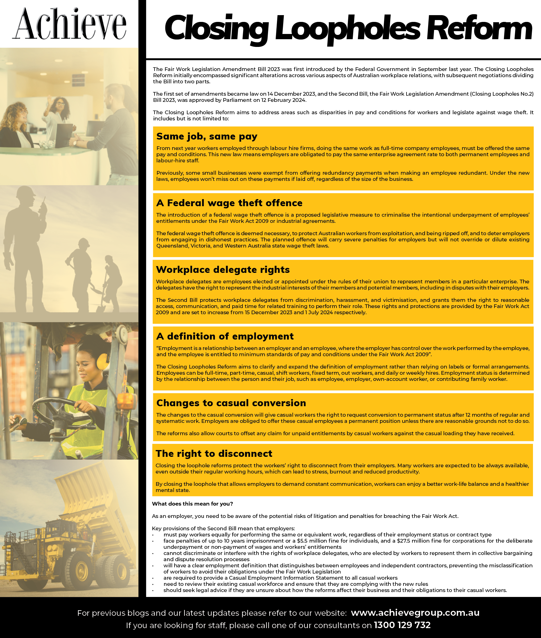 Closing Looping Reform